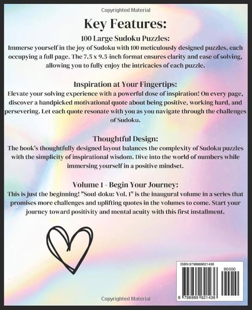 Soul-doku: Sudoku and inspirational quotes: Volume 1: Being